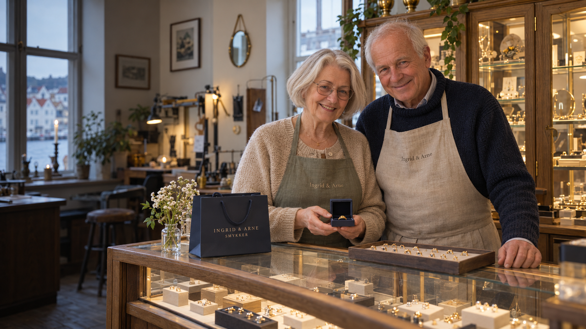 Ingrid og Arne ønsker deg velkommen til pensjonssalget